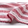 Italian Striped Napkins - Red