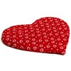 Linseed Cushion Heart Approx. 30 x 25 cm – Hearts