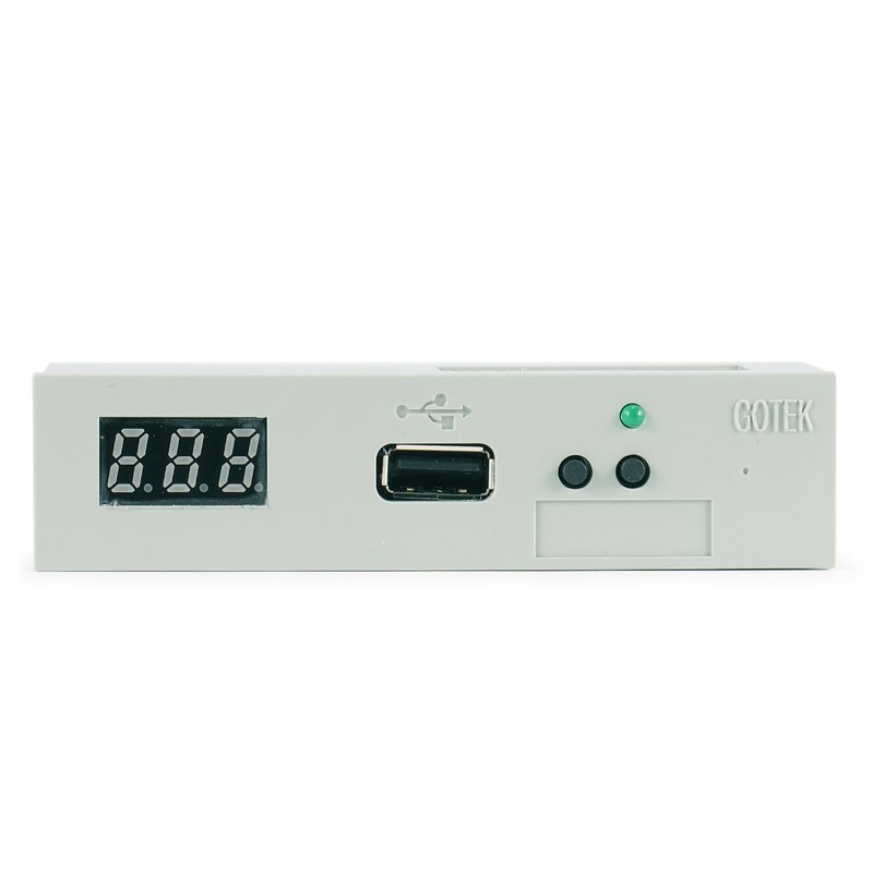 Gotek Floppy Emulator SFR1M44-U100, 3.5" Floppy Floppy Drive Emulator, USB
