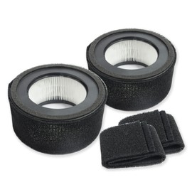 PUREBURG Replacement Filter Set Compatible with TruSens Z-1000 Small Room Air Purifier,2-Pack H13 HEPA Activated Carbon Pre-Filters