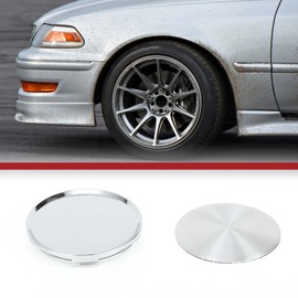 A ABSOPRO Hub Cap 63 mm Universal Wheel Hub Caps Car Wheel Hub Caps for Wheel Hubs OD 63 mm ID 58 mm