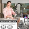 12 PCS Crumpet Rings 10cm Stainless Steel Baking Rings, Dishwasher
