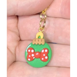 Christmas Ornament Charm Zipper Pull & Keychain Add On Clip!!