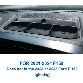 Unbranded Fit For 2021-2024 Ford F150 Cab Dashboard Storage Box Organizer Tray Accessories