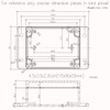 Zulkit Junction Box ABS Plastic Dustproof Waterproof IP65 Universal Electrical