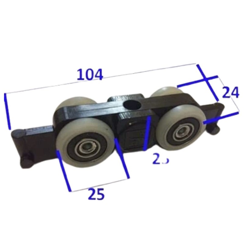 Sliding Door Trolley for Sliding Doors Load 120 kg