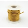 Glory Qin - Cuerda de piel para joyería, redonda, suave,