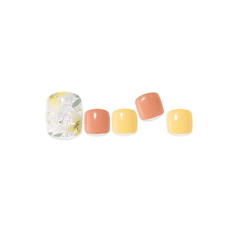 EdgeU Flower Runway Stick-on Self Gel Pedicure / 엣지유 플라워