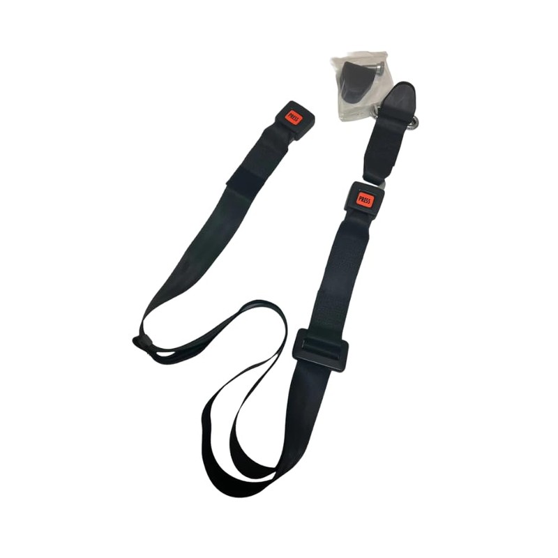 AMF Bruns H450227 Static Shoulder Belt – Black Webbing with