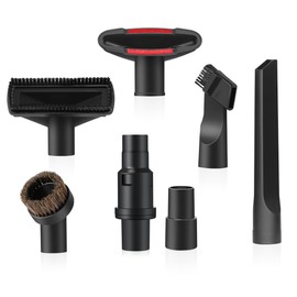 LANMU 1 1/4" Vacuum Attachments Compatible with Shark Navigator Lift-Away NV360 NV352 NV356E, NV501 & Rocket HV301 HV322 Vacuum, Accessories Kit with Adapter for Home, Car Interior Cleaning