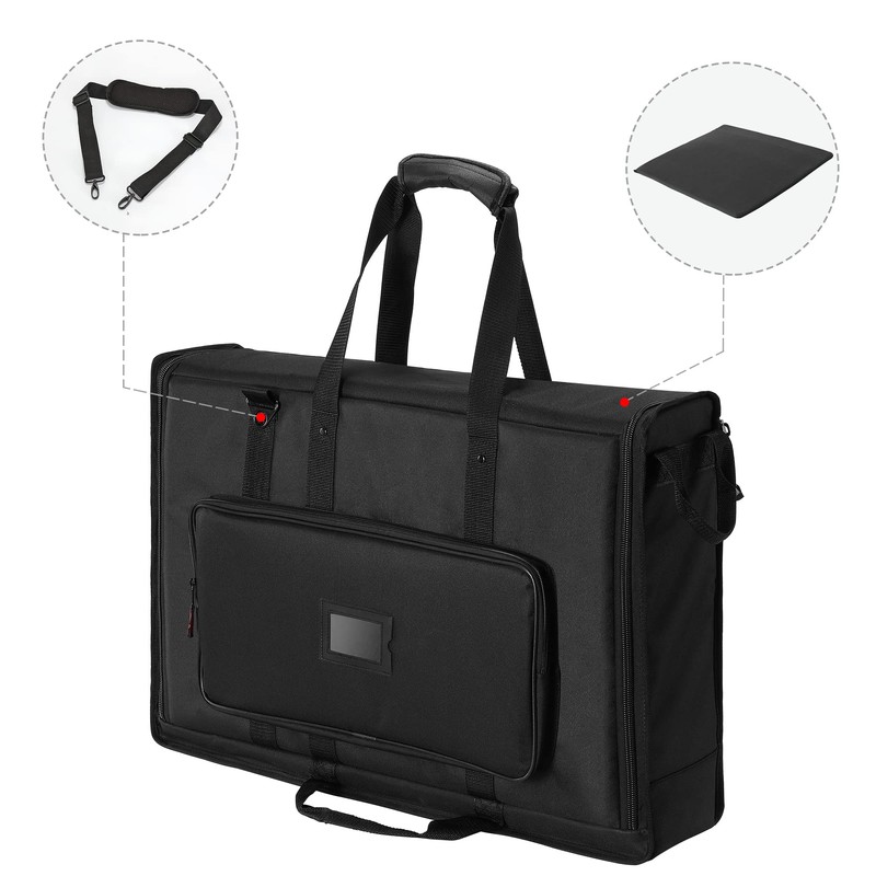 1st Place Products Foldable Padded Nylon Tote Carrying Case -Transport