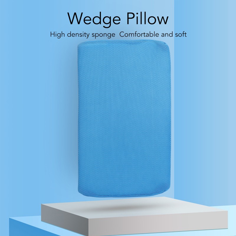 Triangular Wedge Pillow Ergonomic Incline Cushion Support Pillow for Sleeping