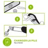 Wantalis, Bracciale di Sicurezza con Luce LED, Rosa (Rosa)