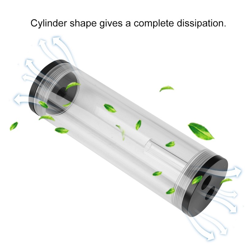 50m Diameter & 160mm Long Computer Water Cooling Tank 800L/H