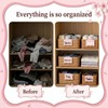 12 PCS Basket Labels Clip On, Removable Clip on Labels