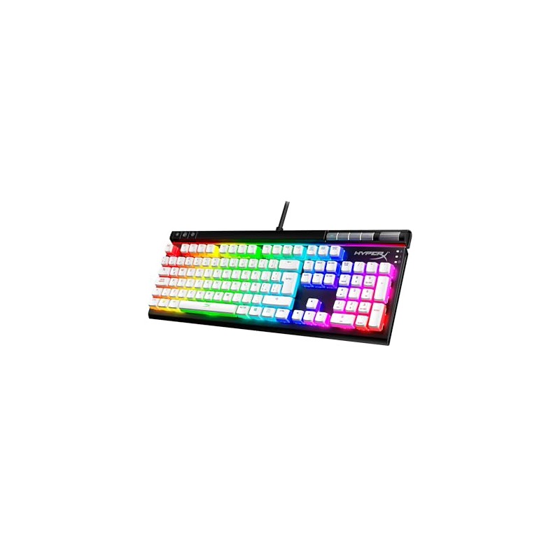 HyperX Pudding Keycaps Teclas ABS de Color Blanco Set Completo