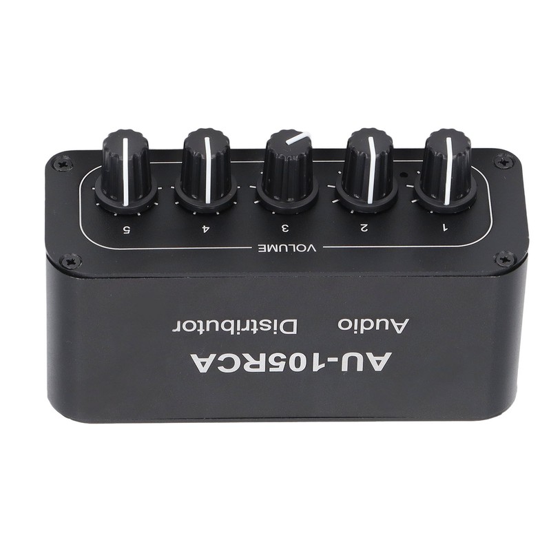 Bi Directional Audio Switcher High Fidelity 5 Way Audio Switch