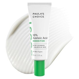 Paula's Choice BOOST 10% Azelaic Acid Booster Cream Gel Face Serum with Salicylic Acid, Minimizes Look of Redness & Fades Discoloration, Oil-Free Skin Brightening Serum for Face, Fragrance-Free