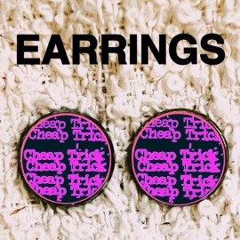 CHEAP TRICK  SIX IMAGES CRYSTAL BRACELETEARRI