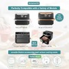 Szyeequoo Silicone Air Fryer Liner Set - Reusable and Nonstick