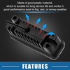 X AUTOHAUX Car Daytime Running Light Bar White 3-LED Light