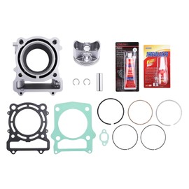 maXpeedingrods Cylinder Piston Top End Rebuild Kit Fit For HiSUN UTV ATV 500 HS YS Massimo, Replacement for 12100-F18-0000 13101-004-0000
