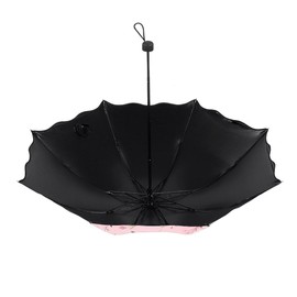 Folding Sun Umbrella, Portable UV Protection Umbrella Ladies Floral Sun Parasols Windproof Strong Compact Umbrella Summer UPF 50 Garden Fishing Golf Umbrella Travel Rain Umbrellas for Women Girls