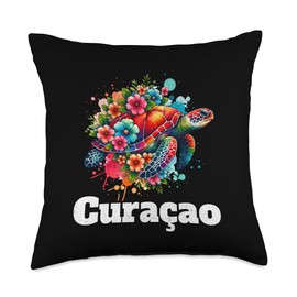 Curaçao / Curacao Throw Pillow