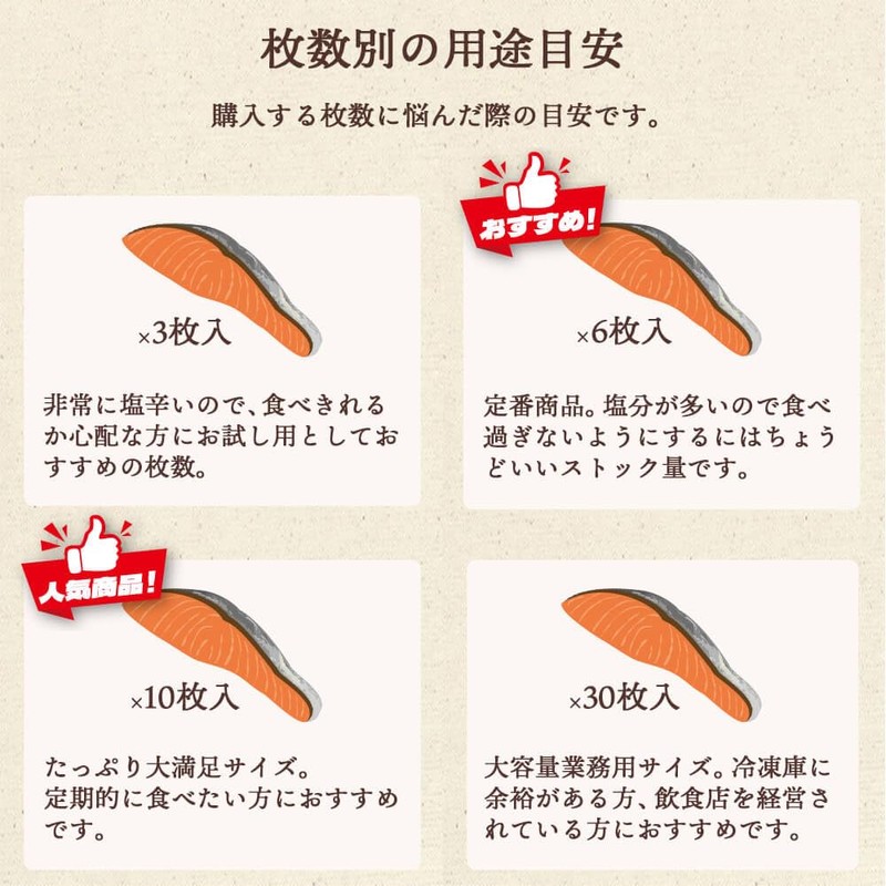 Traditional Super Spicy Red Salmon, Choose from Number of Sheets