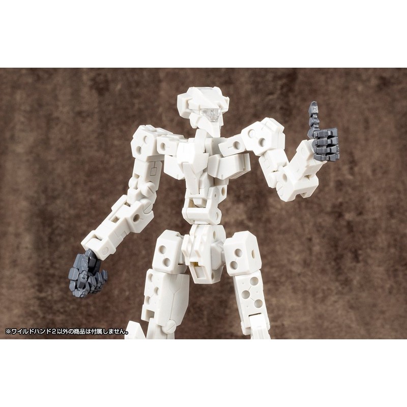 M.S.G モデリングサポートグッズ ハンドユニット ワイルドハンド2 全長約25mm NONスケール プラモデル