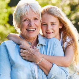 Aunt/Mama/Grandma/Mom Bracelet Gift Natural Stone Bracelet Auntie Gifs from Niece Christmas Birthday for Women Girls(Grandma)