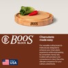 John Boos CB Series Round Wooden Maple Cutting Board 12”x12”