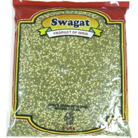 Swagat Split Green Gram Moong Dal Green Mung Dal with Chilka Split Moong with Husk 4 lb
