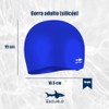 escualo Gorra para Natacion Unisex Adulto Modelo Gx60 (Silicon) Impermeable,
