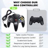 miadore Classic N64 Controller 2 Pack, Wired Retro N64 Remote