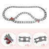 Building Blocks Train Rails, City Railway Rail Set, Consisting of