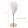 DYRABREST Modern Mannequin Head Hat Rack Cap Wig Holder Display