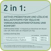Psyllium Husk (Plantago ovata) + Arabinogalactan ≥95% - 660 mg,