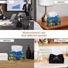 2 Pack Tissue Box Cover Holder, Under Water Fishes in