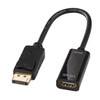 Lindy 41718 DisplayPort auf HDMI 4K Adapterkabel (passiv) schwarz, DisplayPort