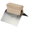 Kraft Tools PL021 3-1/2"x2-1/2" Stainless Steel Outside Corner Tool - 3/4"R