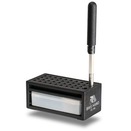 BikeHand Bike Bicycle Wheel Nipple Tool Kit - Spoke Driver - with Nipple Holding Box