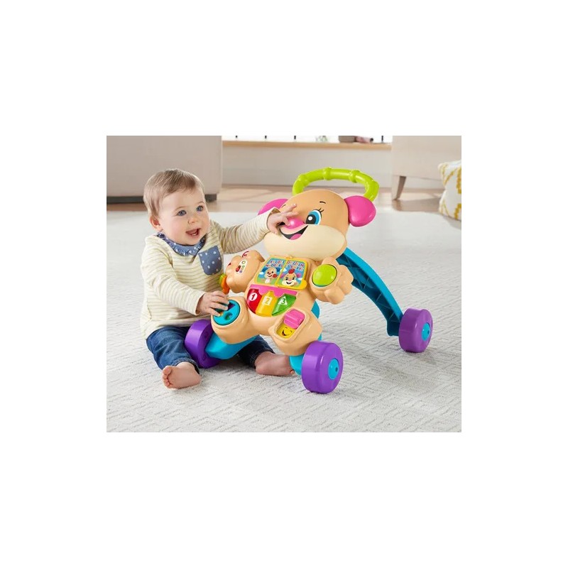 Fisher-price Ríe Y Aprende Andadera Para Bebé Hermanita De A