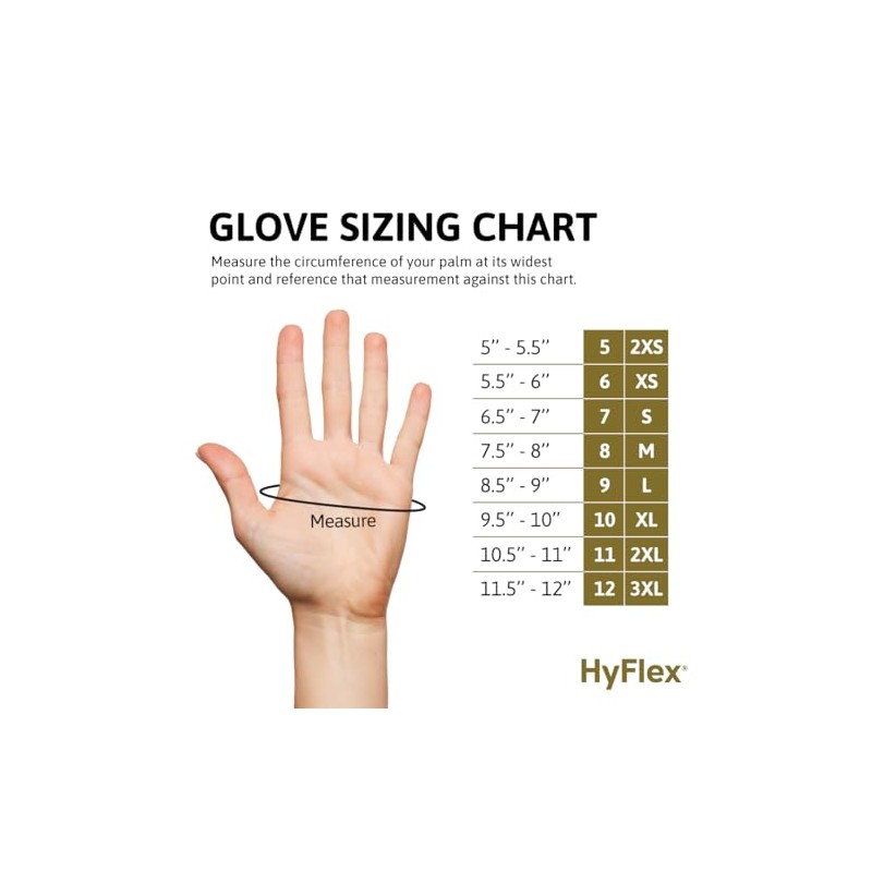 ANSELL HYFLEX 11-840 SZ 08- Guantes (talla M)