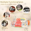 sanyuexiaozai Catnip Toy Bite Rope Interactive Cat Toy for Indoor