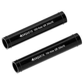 GRQUSTO Bike Wheel Fork Axle - 20mm Front Thru Axle to 15mm Hub Thru Axle Fork Adapter Conversion