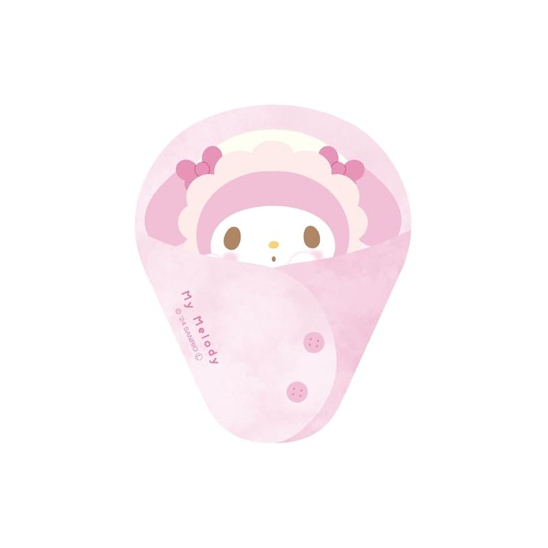 Tees Factory My Melody Swaddle Memo Card Sanrio 227914