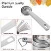 Smithcraft 18/8 Stainless Steel Measuring Cups and Spoons Set, Metric