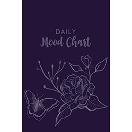 Daily Mood Chart: Daily Mood Tracker and Journal - Create a Daily Chart to Better Understand Your Emotional Patterns and Create a Healthier Mindset - Mental Health Logbook - Purple Cover Design