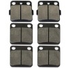 Caltric Brake Pads for Yamaha Blaster 200 YFS200 2003-2006 Front